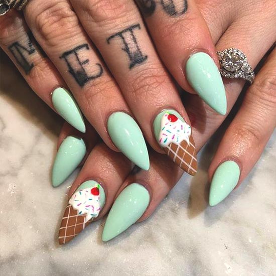 Over 50 Bright Summer Nail Art Designs That Will Be So Trendy All Season