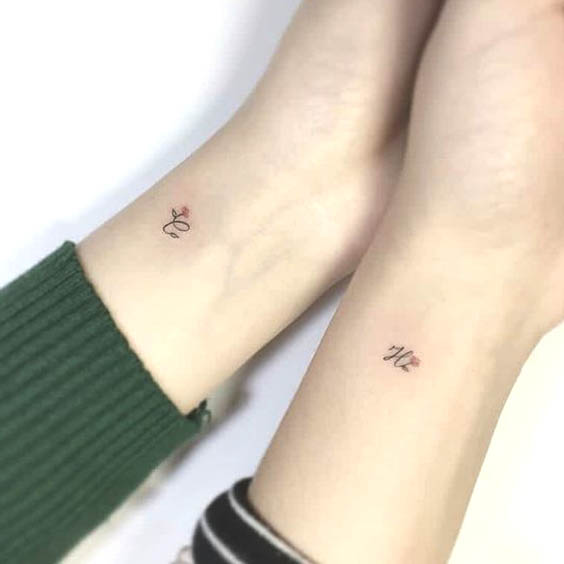 The 56 Coolest Matching BFF Tattoos That Prove Your Friendship Is Forever