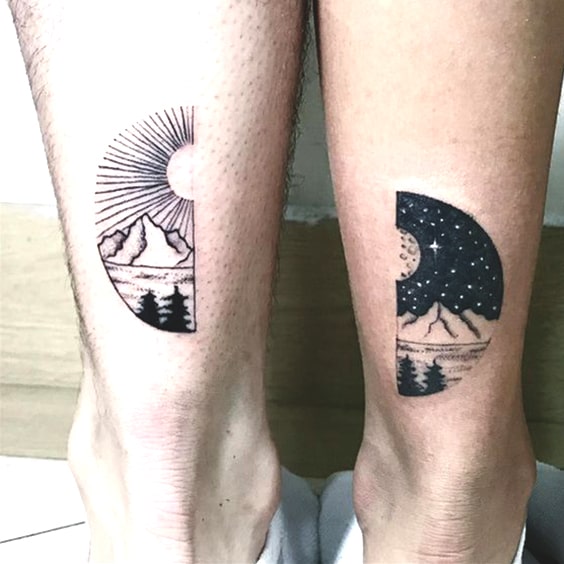 81 Unique & Matching Couples' Tattoo Ideas To Try in 2019