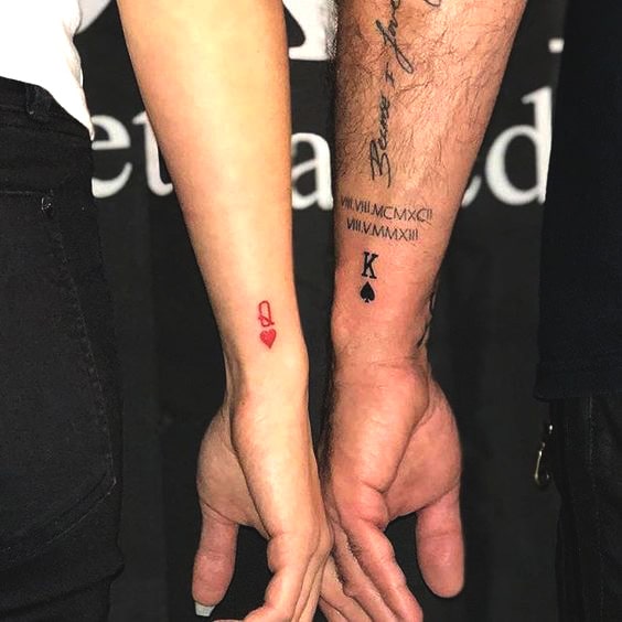 81 Unique & Matching Couples' Tattoo Ideas To Try in 2019