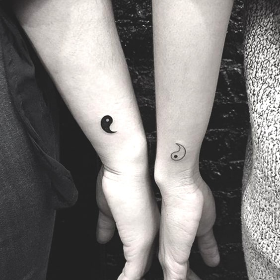 81 Unique & Matching Couples' Tattoo Ideas To Try in 2019