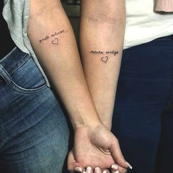 81 Unique & Matching Couples' Tattoo Ideas in 2019 | Ecemella