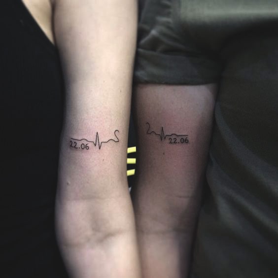 81 Unique & Matching Couples' Tattoo Ideas To Try in 2019