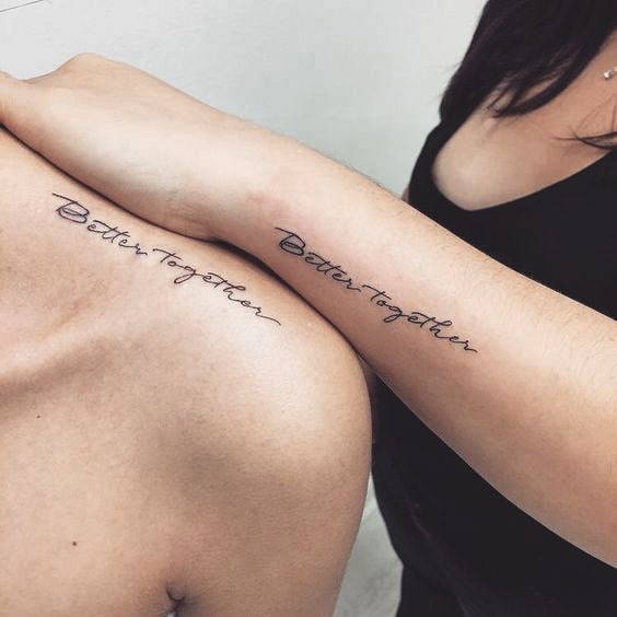 81 Unique & Matching Couples' Tattoo Ideas To Try in 2019