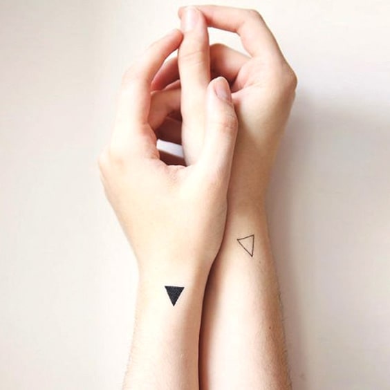 81 Unique & Matching Couples' Tattoo Ideas To Try in 2019