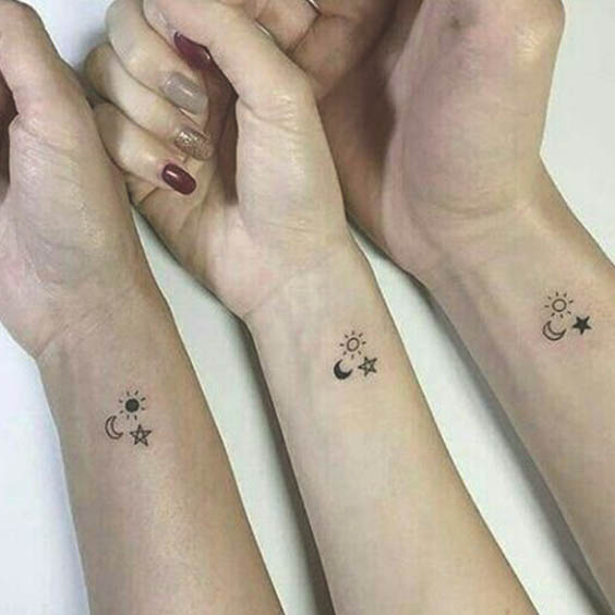 The 56 Coolest Matching BFF Tattoos That Prove Your Friendship Is Forever