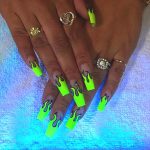 neon-flame-nail-art-design