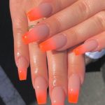 neon-ombre-nails-orange-nail-art-design