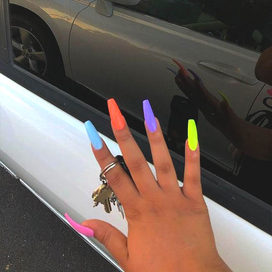 Over 50 Bright Summer Nail Art Designs That Will Be So Trendy All Season