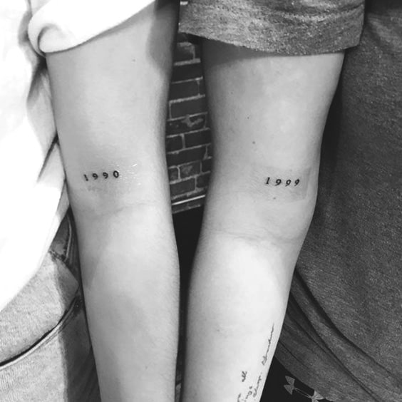 81 Unique & Matching Couples' Tattoo Ideas To Try in 2019