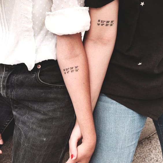 81 Unique & Matching Couples' Tattoo Ideas To Try in 2019