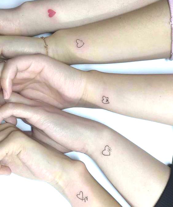 The 56 Coolest Matching BFF Tattoos That Prove Your Friendship Is Forever