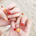 peachy-summer-nail-designs