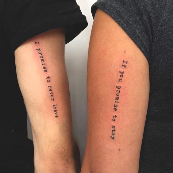 81 Unique & Matching Couples' Tattoo Ideas in 2019 | Ecemella