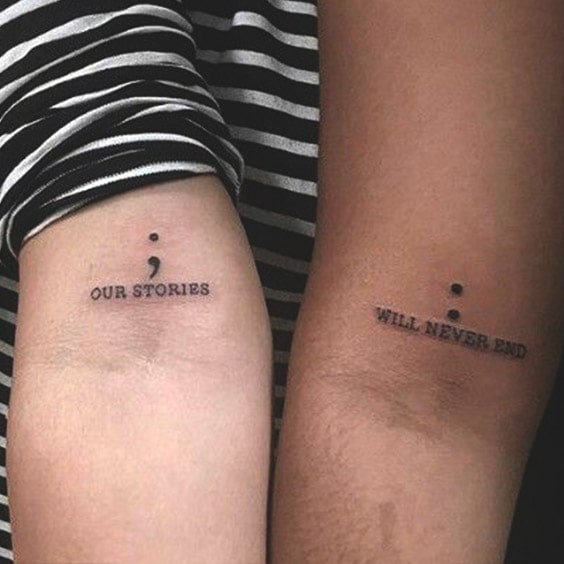 81 Unique & Matching Couples' Tattoo Ideas To Try in 2019