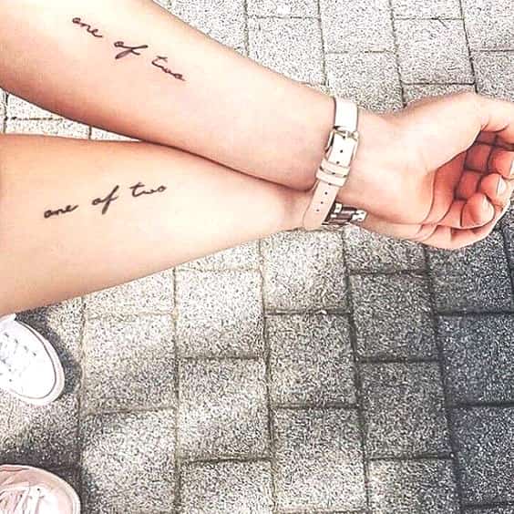 The 56 Coolest Matching BFF Tattoos That Prove Your Friendship Is Forever