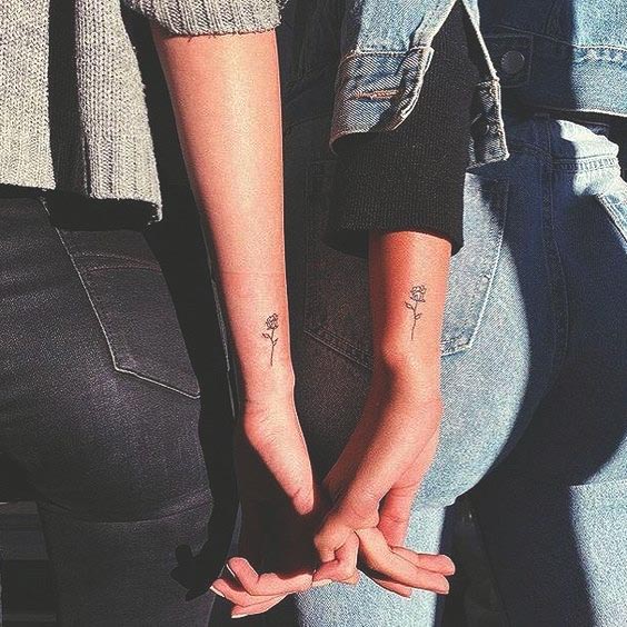 The 56 Coolest Matching BFF Tattoos That Prove Your Friendship Is Forever