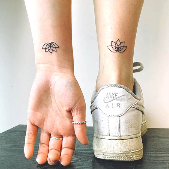 The 56 Coolest Matching BFF Tattoos That Prove Your Friendship Is Forever