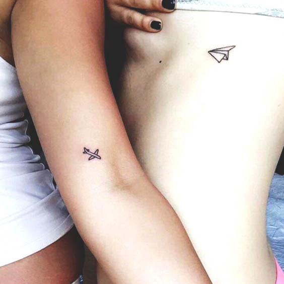 The 56 Coolest Matching BFF Tattoos That Prove Your Friendship Is Forever