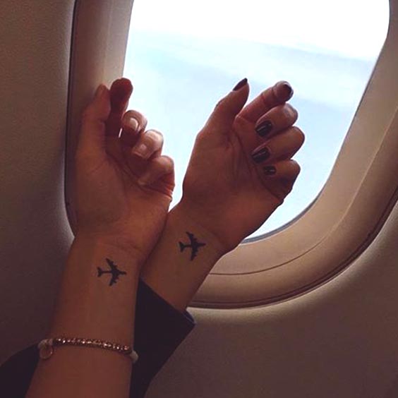 The 56 Coolest Matching BFF Tattoos That Prove Your Friendship Is Forever