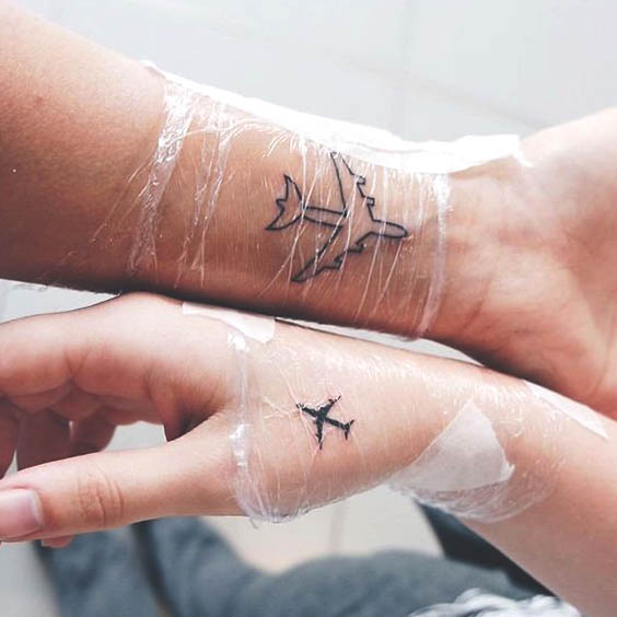 The 56 Coolest Matching BFF Tattoos That Prove Your Friendship Is Forever