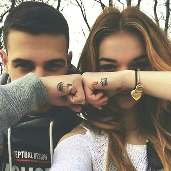 81 Unique & Matching Couples' Tattoo Ideas To Try in 2019