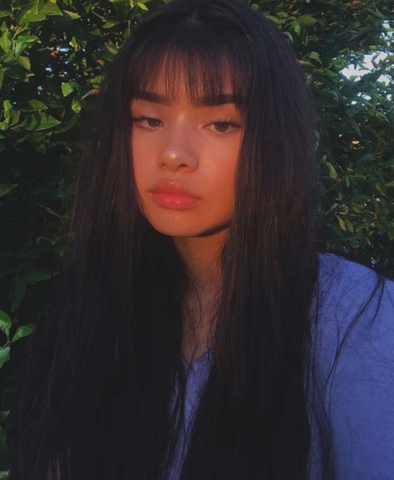 Wispy Bangs Haircut Summer Ecemella