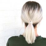 loose-low-ponytail-short-hair