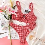 retro-prints-checked-bikini-swimsuit-trends