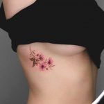 side-boob-flower-tattoo-2019-tattoo-trends