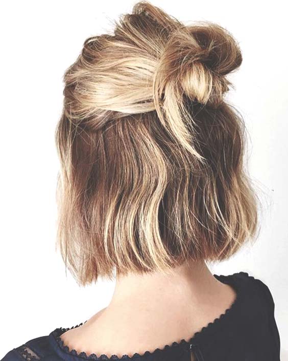 64 Adorable Short Hair Updos That Are Supremely Easy To Copy