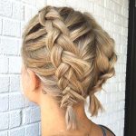 french-braids-short-hair-ideas-2019
