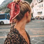 short-hair-with-silk-scarf-hairstyle-idea