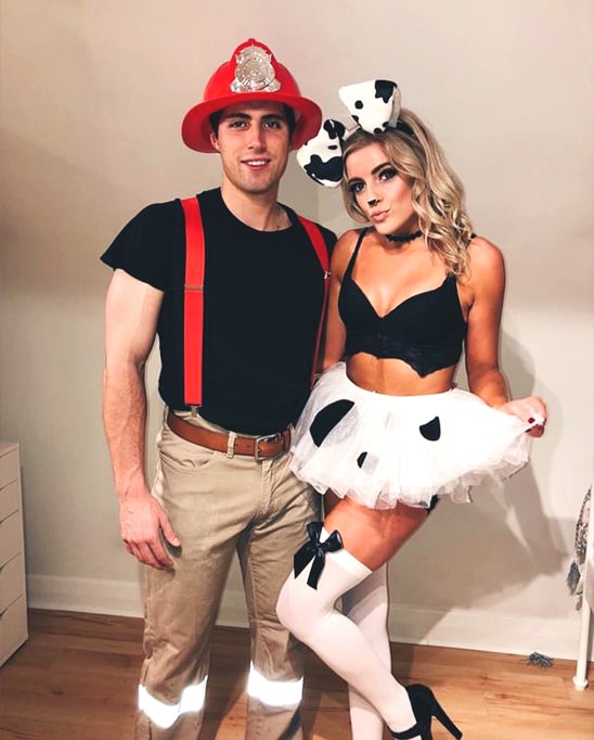 14 Affordable & Cute DIY Halloween Costumes for Couples