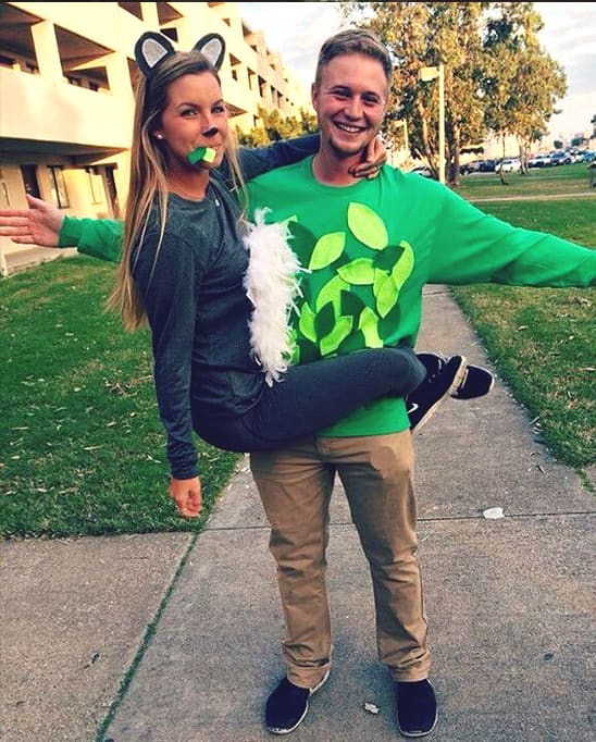 14 Affordable & Cute DIY Halloween Costumes for Couples