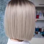 long-bob-haircut-champagne-hair-color-trend