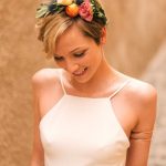 pixie-cut-wedding-hairstyles-floral-headband