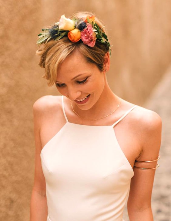 50 Stunning Wedding Hairstyles That Are Perfect for Short Hair