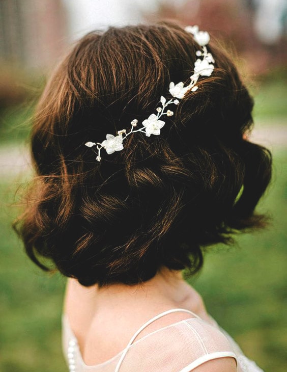 50 Stunning Wedding Hairstyles That Are Perfect for Short Hair