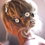 short-hairstyles-for-wedding-floral-accessory-min
