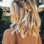 single-french-braid-for-wedding-hairstyle-idea-min