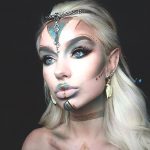 alien-elf-makeup-look-haloween-makeup-ideas