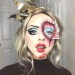 evil-princess-card-makeup-for-halloween