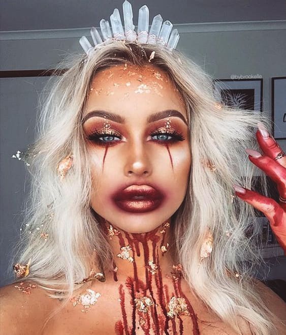 64 Sexy But Spooky Halloween Makeup Ideas To Try This October