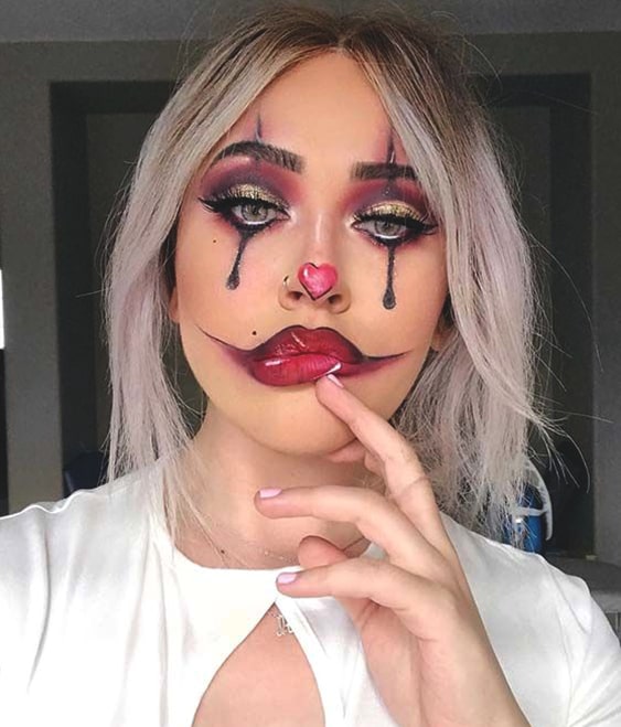 64 Sexy But Spooky Halloween Makeup Ideas To Try This October | Ecemella