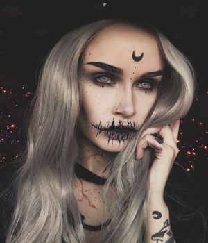 64 Sexy But Spooky Halloween Makeup Ideas To Try This October | Ecemella