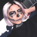 sexy-spooky-skull-makeup-idea-for-halloween