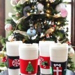 Felt-Coffee-Cup-Sleeve-diy-crafts-ideas-christmas