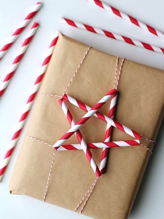 christmas-diy-straw-star-decoring-idea | Ecemella