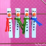 clothespin-snowmen-christmas-crafts-ideas